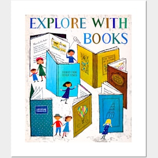 Explore With Books, 1957 by Alice Provensen Posters and Art